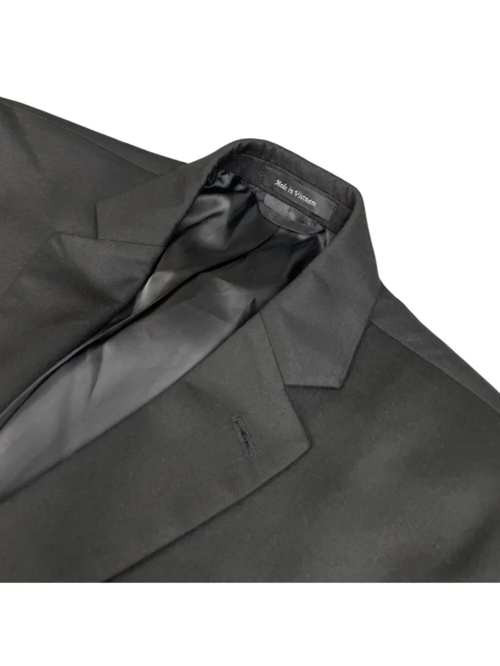Van Heusen Men's Performance 2-Button Blazer Black • 42R